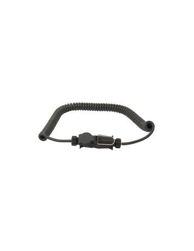 Cable de Extensión en Espiral 3.5M, 7 / 7 Clavijas, Macho/Hembra