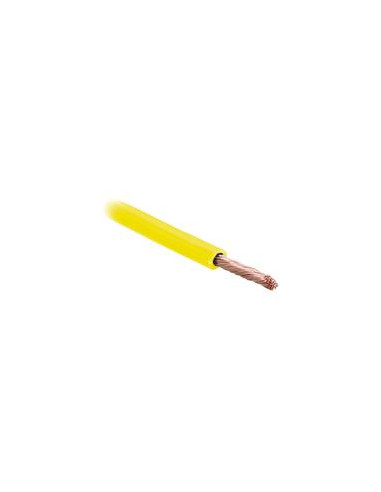 Cables Eléctricos - 1 Núcleo, 1.5mm² Sección, Amarillo (Longitud: 10M), (Blister)