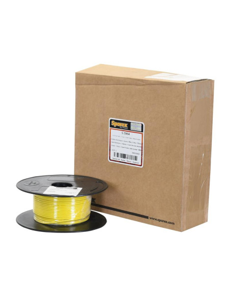 Cables Eléctricos - 1 Núcleo, 1.5mm² Sección, Amarillo (Longitud: 50M)