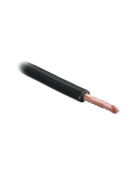 Cables Eléctricos - 1 Núcleo, 2.5mm² Sección, Negro (Longitud: 10M), (Blister)