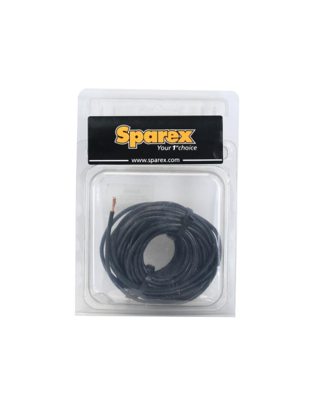 Cables Eléctricos - 1 Núcleo, 2.5mm² Sección, Negro (Longitud: 10M), (Blister)