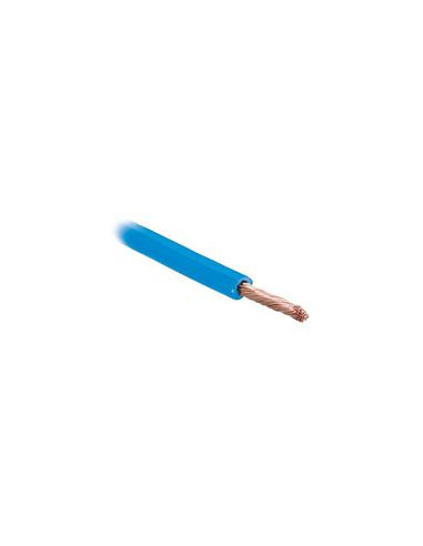 Cables Eléctricos - 1 Núcleo, 2mm² Sección, Azul (Longitud: 10M), (Blister)