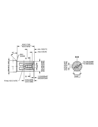 Trale Motor hidraúlico OMR125 125cc/rev con...