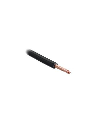Cables Eléctricos - 1 Núcleo, 6mm² Sección, Negro (Longitud: 50M)