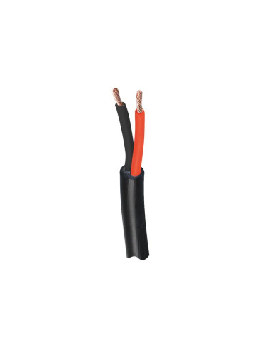 Cables Eléctricos - 2 Núcleo, 1.5mm² Sección, Negro (Longitud: 10M), (Blister)