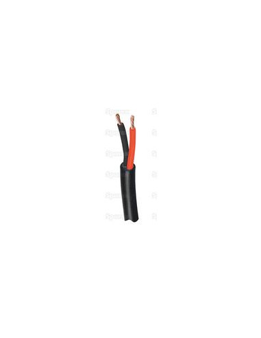Cables Eléctricos - 2 Núcleo, 1.5mm² Sección, Negro (Longitud: 50M)