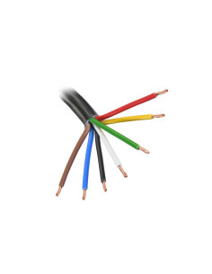 Cables Eléctricos - 7 Núcleo, 1.5mm² Sección, Negro... 2