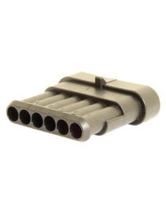 Conector de bloque Superseal - 6 Way - Female
