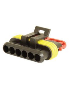 Conector de bloque Superseal - 6 Way - Male