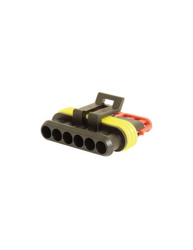Conector de bloque Superseal - 6 Way - Male
