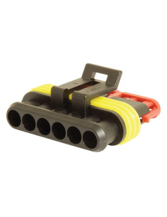 Conector de bloque Superseal - 6 Way - Male 2
