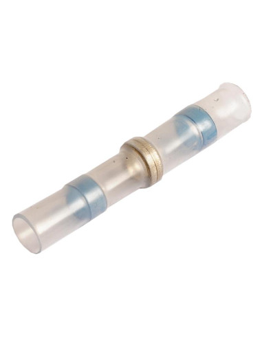 Conector de soldadura aislado termorretráctil Azul
