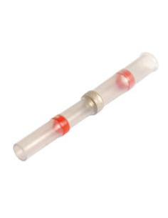 Conector de soldadura aislado termorretráctil Rojo