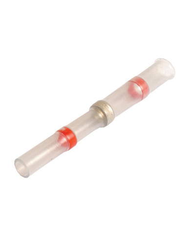 Conector de soldadura aislado termorretráctil Rojo