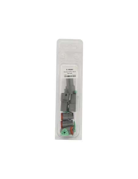 conector Deutsch y recarga del sello 3 Polo 6 pzas. (Blister)
