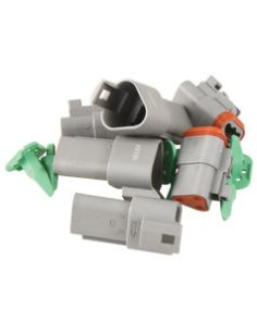 conector Deutsch y recarga del sello 3 Polo 6 pzas. (Bolsa)