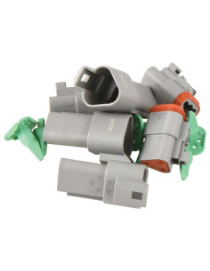 conector Deutsch y recarga del sello 3 Polo 6 pzas. (Bolsa) 2