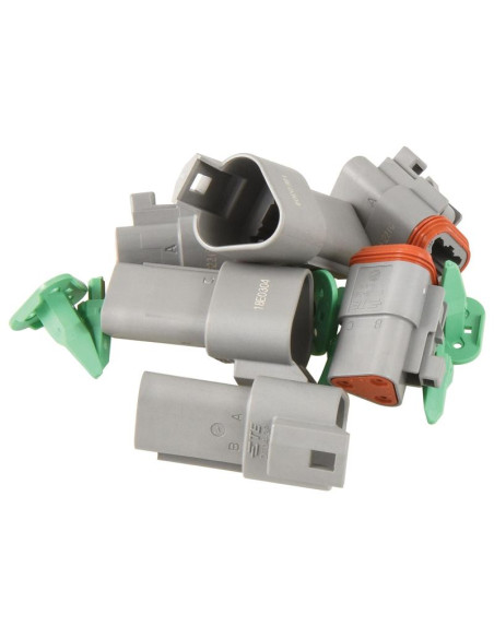 conector Deutsch y recarga del sello 3 Polo 6 pzas. (Bolsa)