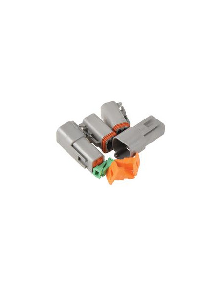 conector Deutsch y recarga del sello 4 Polo 4 pzas. (Bolsa)