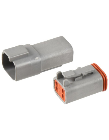 conector Deutsch y recarga del sello 4 Polo 4...