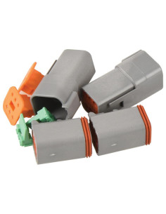 conector Deutsch y recarga del sello 6 Polo 4 pzas. (Bolsa) 2