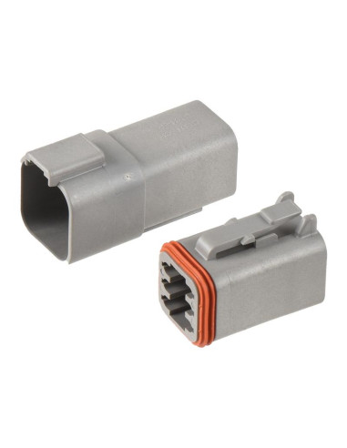 conector Deutsch y recarga del sello 6 Polo 4...