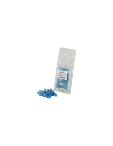 Conector Eléctrico Retráctil - Azul (10 pzas. -Blister)