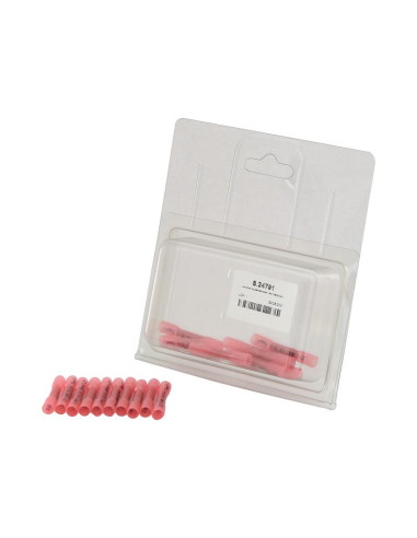 Conector Eléctrico Retráctil - Rojo (10 pzas....