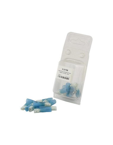 Conector Eléctrico Retráctil Hembra - Azul (10...