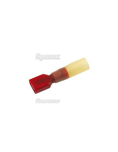 Conector Eléctrico Retráctil Hembra - Rojo