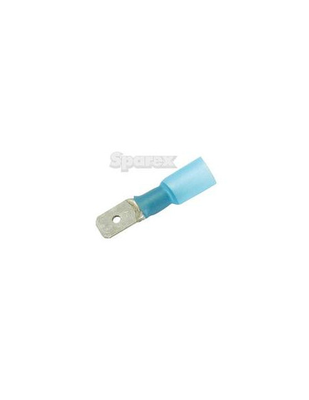 Conector Electrico Retractil Macho - Azul