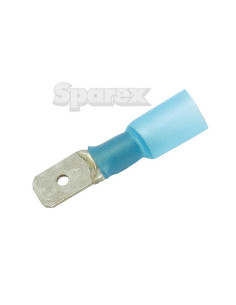 Conector Electrico Retractil Macho - Azul 2