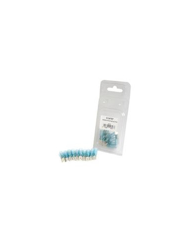 Conector Electrico Retractil Macho - Azul (10 pzas. - Blister)