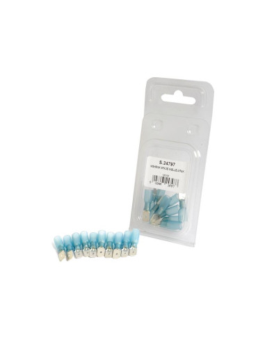 Conector Electrico Retractil Macho - Azul (10...