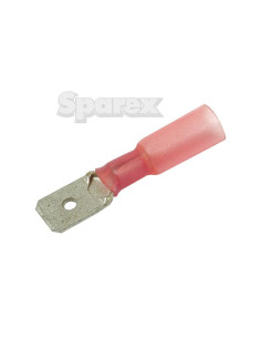 Conector Electrico Retractil Macho - Rojo 2