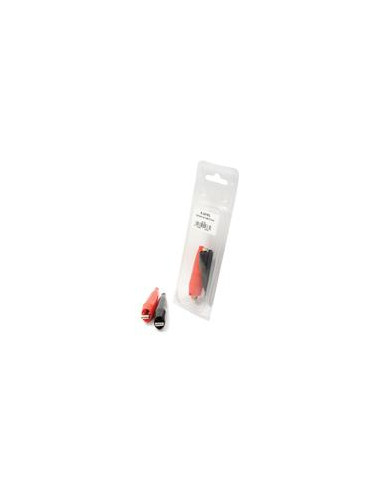 CROCODILE CLIP-10AMP 4PC A'PAK