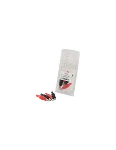 CROCODILE CLIP-2AMP 4PC A'PAK