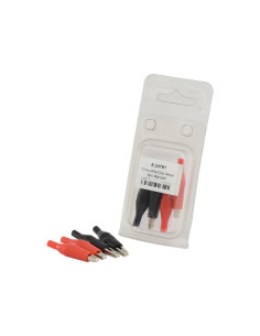CROCODILE CLIP-3AMP 4PC A'PAK 2