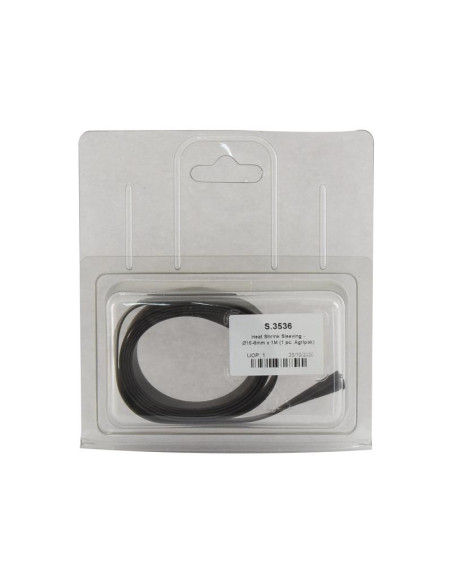 Heat Shrink PVC Sleeving - Ø16-8mm x 1M (1 pza. Blister)