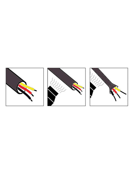 Heat Shrink PVC Sleeving - Ø3.2mm x 1.2M (Paquete de