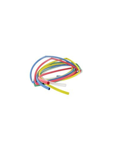 Heat Shrink PVC Sleeving - Ø6.4mm x 1.2M (Paquete de 5 pzas.)