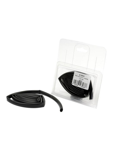 Heat Shrink PVC Sleeving - Ø7.5-3.7mm x 1M (1 pza. Blister)