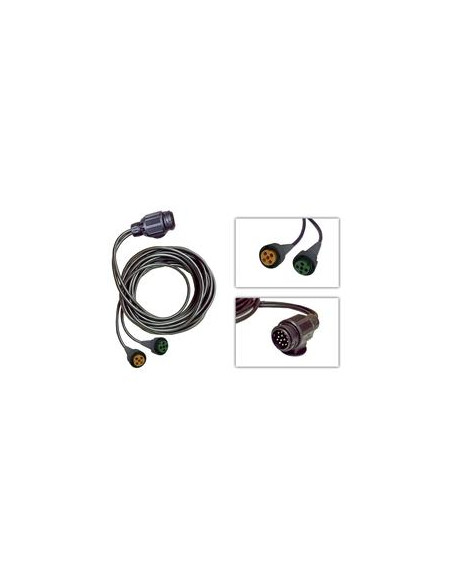 Kit Cable 5M, 13 Clavijas Macho - 5 Clavijas Hembra