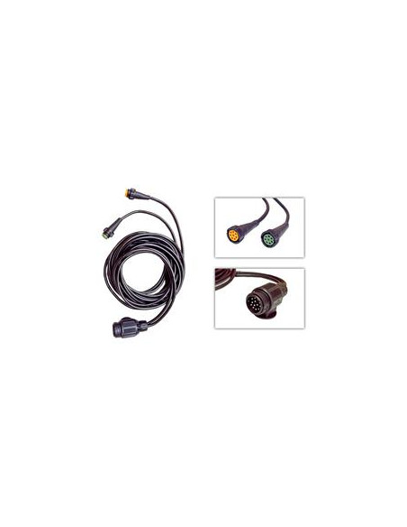 Kit Cable 5M, 13 Clavijas Macho - 8 Clavijas Hembra