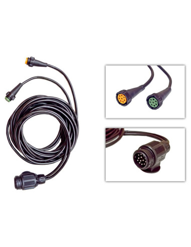 Kit Cable 5M, 13 Clavijas Macho - 8 Clavijas...