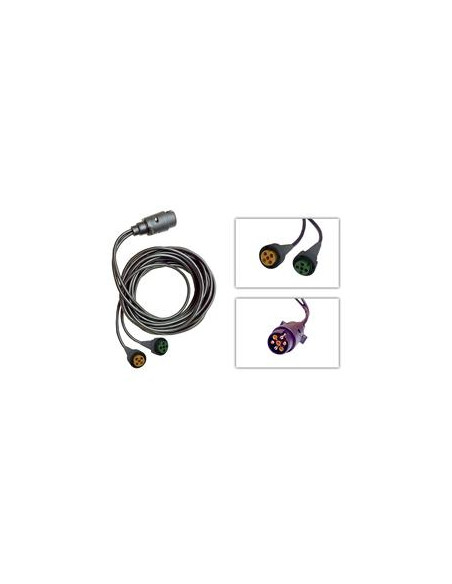 Kit Cable 5M, 7 Clavijas Macho - 5 Clavijas Hembra