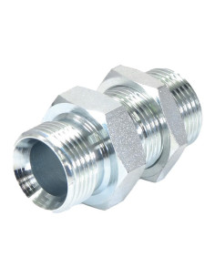 1'' BSP MALE BULKHEAD & LOCKNUT 2