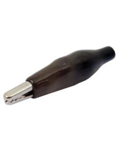 Pinzas Cocodrilo - 2.0 Amperios Negro