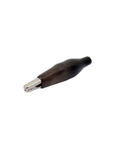 Pinzas Cocodrilo - 2.0 Amperios Negro