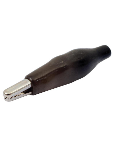 Pinzas Cocodrilo - 2.0 Amperios Negro